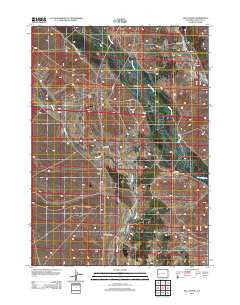 Ball Island Wyoming Historical topographic map, 1:24000 scale, 7.5 X 7.5 Minute, Year 2012