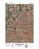 Banjo Flats West Wyoming Historical topographic map, 1:24000 scale, 7.5 X 7.5 Minute, Year 2012