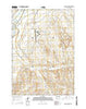 Banjo Flats West Wyoming Current topographic map, 1:24000 scale, 7.5 X 7.5 Minute, Year 2015