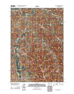 Bar N Draw Wyoming Historical topographic map, 1:24000 scale, 7.5 X 7.5 Minute, Year 2012