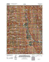 Barnum Wyoming Historical topographic map, 1:24000 scale, 7.5 X 7.5 Minute, Year 2012