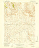 Bear Spring Wyoming Historical topographic map, 1:24000 scale, 7.5 X 7.5 Minute, Year 1951
