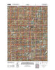 Bear Creek Wyoming Historical topographic map, 1:24000 scale, 7.5 X 7.5 Minute, Year 2012
