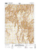 Bear Mountain Wyoming Current topographic map, 1:24000 scale, 7.5 X 7.5 Minute, Year 2015