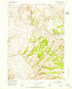 Beaver Creek Wyoming Historical topographic map, 1:24000 scale, 7.5 X 7.5 Minute, Year 1953