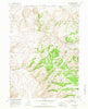 Beaver Creek Wyoming Historical topographic map, 1:24000 scale, 7.5 X 7.5 Minute, Year 1953