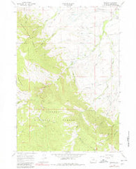 Beckton Wyoming Historical topographic map, 1:24000 scale, 7.5 X 7.5 Minute, Year 1964