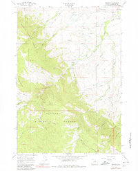 Beckton Wyoming Historical topographic map, 1:24000 scale, 7.5 X 7.5 Minute, Year 1964