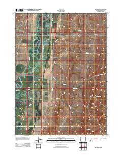Beckwith Wyoming Historical topographic map, 1:24000 scale, 7.5 X 7.5 Minute, Year 2012
