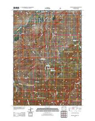 Belknap Creek Wyoming Historical topographic map, 1:24000 scale, 7.5 X 7.5 Minute, Year 2012