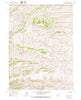 Bell Butte NE Wyoming Historical topographic map, 1:24000 scale, 7.5 X 7.5 Minute, Year 1962