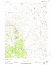 Best Ranch Wyoming Historical topographic map, 1:24000 scale, 7.5 X 7.5 Minute, Year 1963