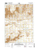 Beulah Belle Lake Wyoming Current topographic map, 1:24000 scale, 7.5 X 7.5 Minute, Year 2015