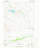 Big Piney West Wyoming Historical topographic map, 1:24000 scale, 7.5 X 7.5 Minute, Year 1970
