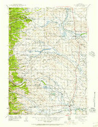 Big Piney Wyoming Historical topographic map, 1:125000 scale, 30 X 30 Minute, Year 1939