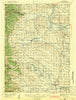 Big Piney Wyoming Historical topographic map, 1:125000 scale, 30 X 30 Minute, Year 1942