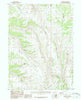 Big Ridge Wyoming Historical topographic map, 1:24000 scale, 7.5 X 7.5 Minute, Year 1987