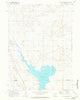 Big Sandy Reservoir Wyoming Historical topographic map, 1:24000 scale, 7.5 X 7.5 Minute, Year 1969