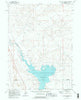 Big Sandy Reservoir Wyoming Historical topographic map, 1:24000 scale, 7.5 X 7.5 Minute, Year 1969