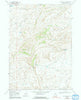 Big Sulfur Draw Wyoming Historical topographic map, 1:24000 scale, 7.5 X 7.5 Minute, Year 1968