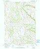 Big Trails Wyoming Historical topographic map, 1:24000 scale, 7.5 X 7.5 Minute, Year 1966