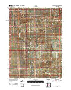 Big Charlie Lakes Wyoming Historical topographic map, 1:24000 scale, 7.5 X 7.5 Minute, Year 2012