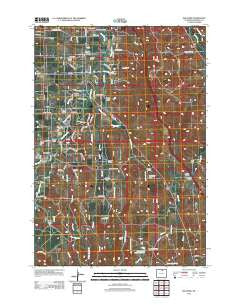 Big Horn Wyoming Historical topographic map, 1:24000 scale, 7.5 X 7.5 Minute, Year 2012
