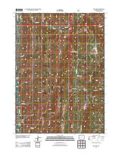 Big Park Wyoming Historical topographic map, 1:24000 scale, 7.5 X 7.5 Minute, Year 2012