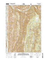Big Park Wyoming Current topographic map, 1:24000 scale, 7.5 X 7.5 Minute, Year 2015