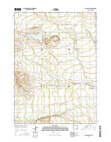 Big Piney West Wyoming Current topographic map, 1:24000 scale, 7.5 X 7.5 Minute, Year 2015