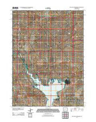 Big Sandy Reservoir Wyoming Historical topographic map, 1:24000 scale, 7.5 X 7.5 Minute, Year 2012