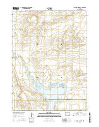 Big Sandy Reservoir Wyoming Current topographic map, 1:24000 scale, 7.5 X 7.5 Minute, Year 2015