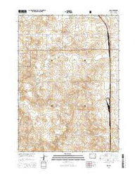 Bill Wyoming Current topographic map, 1:24000 scale, 7.5 X 7.5 Minute, Year 2015