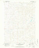 Bill 4 SW Wyoming Historical topographic map, 1:24000 scale, 7.5 X 7.5 Minute, Year 1970