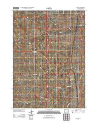 Bill SE Wyoming Historical topographic map, 1:24000 scale, 7.5 X 7.5 Minute, Year 2012