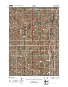 Bill SE Wyoming Historical topographic map, 1:24000 scale, 7.5 X 7.5 Minute, Year 2012