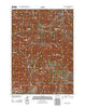 Birdseye Pass Wyoming Historical topographic map, 1:24000 scale, 7.5 X 7.5 Minute, Year 2012