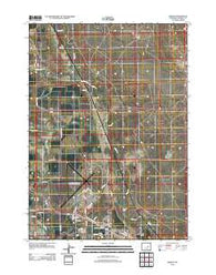 Bishop Wyoming Historical topographic map, 1:24000 scale, 7.5 X 7.5 Minute, Year 2012