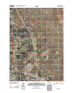 Bishop Wyoming Historical topographic map, 1:24000 scale, 7.5 X 7.5 Minute, Year 2012