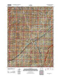 Bitter Creek Wyoming Historical topographic map, 1:24000 scale, 7.5 X 7.5 Minute, Year 2012