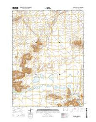 Black Rock Gap Wyoming Current topographic map, 1:24000 scale, 7.5 X 7.5 Minute, Year 2015