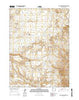 Black Spring Reservoir Wyoming Current topographic map, 1:24000 scale, 7.5 X 7.5 Minute, Year 2015