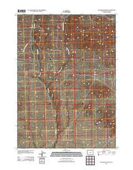 Blackjack Ranch Wyoming Historical topographic map, 1:24000 scale, 7.5 X 7.5 Minute, Year 2012