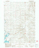 Blacks Fork Bridge Wyoming Historical topographic map, 1:24000 scale, 7.5 X 7.5 Minute, Year 1987