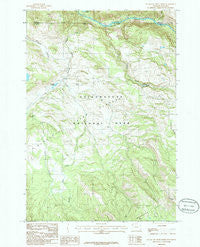 Blacktail Deer Creek Wyoming Historical topographic map, 1:24000 scale, 7.5 X 7.5 Minute, Year 1986