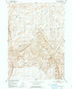 Blue Gulch Wyoming Historical topographic map, 1:24000 scale, 7.5 X 7.5 Minute, Year 1953