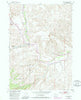 Blue Holes Wyoming Historical topographic map, 1:24000 scale, 7.5 X 7.5 Minute, Year 1952