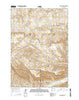 Blue Mesa East Wyoming Current topographic map, 1:24000 scale, 7.5 X 7.5 Minute, Year 2015