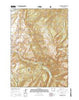 Blue Miner Lake Wyoming Current topographic map, 1:24000 scale, 7.5 X 7.5 Minute, Year 2015