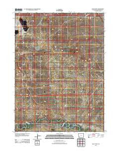Blue Point Wyoming Historical topographic map, 1:24000 scale, 7.5 X 7.5 Minute, Year 2012